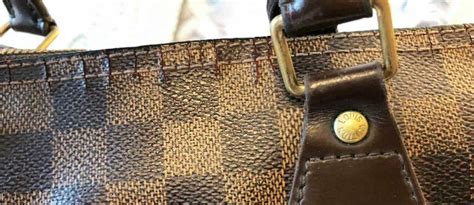 Louis Vuitton bag glazing repair